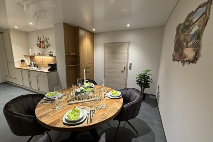 Küche mit Esszimmer